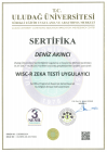 Uzm. Kl. Psk. Deniz Akıncı Psikoloji sertifikası