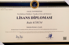 Uzm. Kl. Psk. Bade Kürüm Psikoloji sertifikası