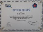 Uzm. Psk. Dan. Ömer Aktürk Psikolojik Danışman sertifikası