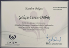 Uzm. Kl. Psk. Göksu Ceren Dübüş Psikoloji sertifikası