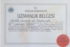 Prof. Dr. Ümit Naci Karaçal Plastik Rekonstrüktif ve Estetik Cerrahi sertifikası
