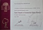 Op. Dr. Eyyüp Emre Bahtiyar Ortopedi ve Travmatoloji sertifikası