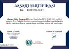 Psk. Dan. Berivan Acet Psikolojik Danışman sertifikası
