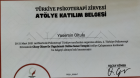Klinik Psikolog  Yasemin Oltulu Psikoloji sertifikası