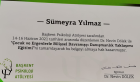 Psk. Sümeyra Yılmaz Psikoloji sertifikası