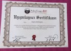 Klinik Psikolog  Özge Dayıoğlu Klinik Psikolog sertifikası