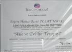 Uzm. Kl. Psk. H.Beste Polat Varlı Psikoloji sertifikası