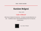 Dyt. Cafer Sadık Gökalp Diyetisyen sertifikası