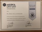 Uzm. Dr. Arten Dyrmishi Diş Hekimi sertifikası