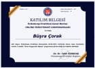 Uzm. Kl. Psk. Büşra Çorak Psikoloji sertifikası
