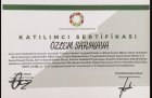 Uzm. Kl. Psk. Özlem Sarıkaya Psikoloji sertifikası