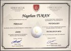 Psk. Nagehan Turan Psikoloji sertifikası