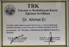 Op. Dr. Ahmet Er Genel Cerrahi sertifikası