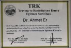 Op. Dr. Ahmet Er Genel Cerrahi sertifikası