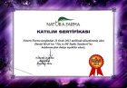 Dr. Cemalettin Ekmekcioğlu Geleneksel ve Tamamlayıcı Tıp sertifikası