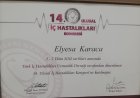 Uzm. Dr. Elyesa Karaca Dahiliye - İç Hastalıkları sertifikası