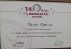 Uzm. Dr. Elyesa Karaca Dahiliye - İç Hastalıkları sertifikası
