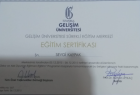 Uzm. Kl. Psk. Sevgi Kaypak Psikoloji sertifikası