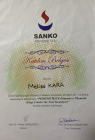 Dyt. Melisa Kara Diyetisyen sertifikası