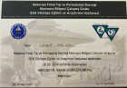 Yrd. Doç. Dr. Levent Mıhçıoğlu Kadın Hastalıkları ve Doğum sertifikası