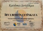Psk. İrva Berfin Çetinkaya Psikoloji sertifikası