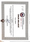 Dyt. Cemre Aksay Diyetisyen sertifikası