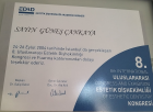 Dt. Güneş Çankaya Diş Hekimi sertifikası