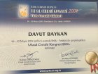 Op. Dr. Davut Baykan Genel Cerrahi sertifikası
