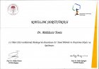 Op. Dr. Abdülaziz Temiz Ortopedi ve Travmatoloji sertifikası