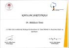 Op. Dr. Abdülaziz Temiz Ortopedi ve Travmatoloji sertifikası