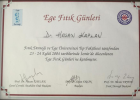 Prof. Dr. Hasan Kaplan Genel Cerrahi sertifikası