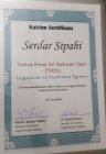Dil ve Konuşma Terapisti Serdar Sipahi Dil Konuşma Bozuklukları sertifikası