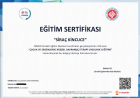 Psk. Siraç KİNCUCE Psikoloji sertifikası
