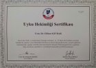 Uzm. Dr. Elifnur Kıvrak Nöroloji (Beyin ve Sinir Hastalıkları) sertifikası