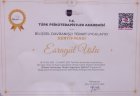 Psk. Esra Uslu Psikoloji sertifikası