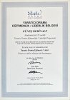 Uzm. Psk. Dan. Güneş Derinalp Psikolojik Danışman sertifikası