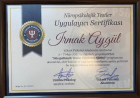 Psk. Irmak Aygül Psikoloji sertifikası