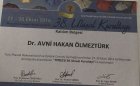 Op. Dr. Avni Hakan Ölmeztürk Plastik Rekonstrüktif ve Estetik Cerrahi sertifikası