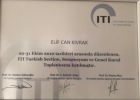 Uzm. Dr. Dt. Elifcan Kıvrak Diş Hekimi sertifikası