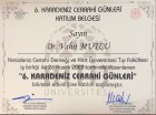 Op. Dr. Vahit Mutlu Genel Cerrahi sertifikası