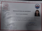 Dr. Şule Karabinalı Pratisyen Hekimlik sertifikası