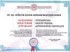 Op. Dr. Güven Görkem Genel Cerrahi sertifikası
