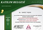 Dyt. Gamze Taşkın Diyetisyen sertifikası