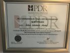 Psk. Gülçin Dönmez Fidan Psikoloji sertifikası