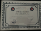 Psk. Ayşe Betül Gök Psikoloji sertifikası