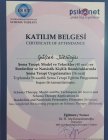 Uzm. Kl. Psk. Gülşah Sütlüoğlu Psikoloji sertifikası