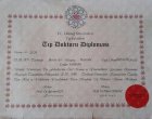 Uzm.Dr. Ender Vardar Psikoloji sertifikası