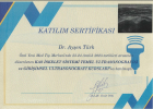 Uzm. Dr. Ayşen Türk Spor Hekimliği sertifikası