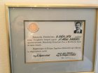 Dr. Dt. Altan Kayserili Diş Hekimi sertifikası