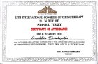 Dr. Cemalettin Ekmekcioğlu Geleneksel ve Tamamlayıcı Tıp sertifikası